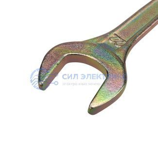 фото Ключ рожковый 20х22мм, желтый цинк REXANT