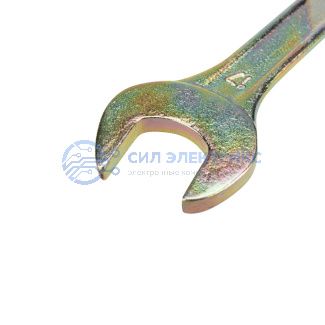 фото Ключ рожковый 14х17мм, желтый цинк REXANT