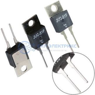 фото Термостат KSD-01F/JUC-31F, 80°C, 2.5A, биметаллический, 250V