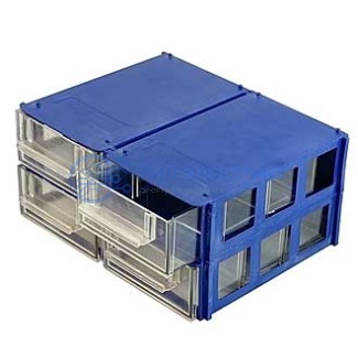 фото Ячейка наборная 40x90x140 (ВхШхГ) blue