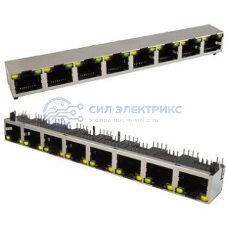 фото Сетевые розетки TJ9-10P8-08 LED