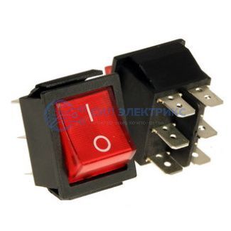 Клавишный переключатель IRS-202-1C, on-on, номинальное напряжение 250 В, ток 10 А фото Клавишный переключатель IRS-202-1C, on-on, номинальное напряжение 250 В, ток 10 А