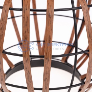 фото Светильник садовый Бамбук, 29см, 3000К, встроенный аккумулятор, солнечная панель, коллекция Бали REXANT