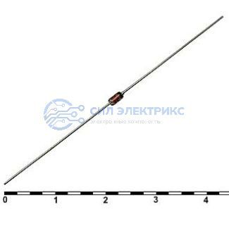 фото Стабилитрон BZX55C9V1, 9.1 В, ±5%, 0.5 Вт, корпус Mini‑MELF