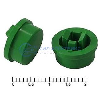 фото Колпачок для кнопки A24 Green