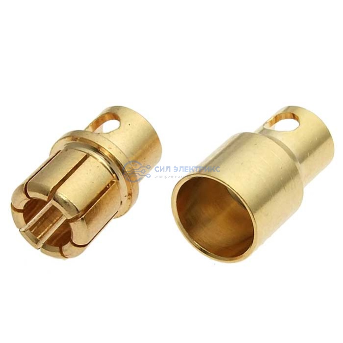 Силовой разъем Plug 8.0 M+F фото Силовой разъем Plug 8.0 M+F