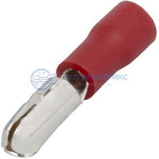 фото Разъем штекерный изолированный MPD1.25-156 red