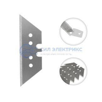 Трапециевидные лезвия 19мм 10 шт. REXANT фото Трапециевидные лезвия 19мм 10 шт. REXANT