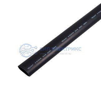 фото Трубка термоусаживаемая СТТК (3:1) двустенная клеевая 24,0/8,0мм, черная, упаковка 5 шт. по 1м REXANT