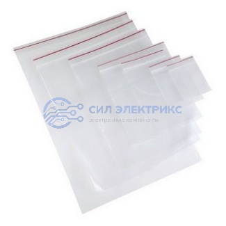 Пакет с замком zip-lock 8x18 см фото Пакет с замком zip-lock 8x18 см