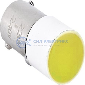 фото Лампа BA9s для NP2, желтая, AC/DC220В (LED) (R)