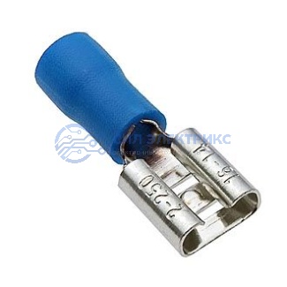 фото Клемма ножевая изолированная FDD2-250 blue