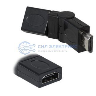 фото Разъем (переходник) HDMI (m)-HDMI (f) turn