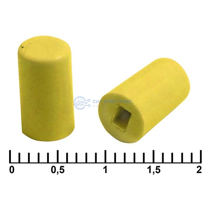 Колпачок для кнопки A04 Yellow фото Колпачок для кнопки A04 Yellow