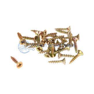 Саморез универсальный KRANZ 3.5х16, желтый цинк, упаковка поставщика ( 32 000 шт. ) фото Саморез универсальный KRANZ 3.5х16, желтый цинк, упаковка поставщика ( 32 000 шт. )