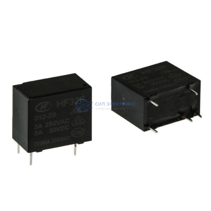 Реле HF32F/012-ZS3 HONGFA, 12VDC, 10A, тип контактов: переключающий (SPDT), сила удержания: 100 г, рабочая температура: -40°C до +85°C фото Реле HF32F/012-ZS3 HONGFA, 12VDC, 10A, тип контактов: переключающий (SPDT), сила удержания: 100 г, рабочая температура: -40°C до +85°C