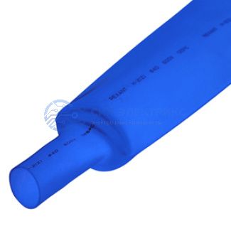 фото Трубка термоусаживаемая ТУТ нг 35,0/17,5мм, синяя, упаковка 10 шт. по 1м REXANT