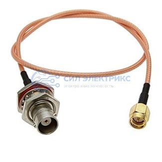 фото Высокочастотный разъем BNC-JKY/SMA-P RG316 40cm