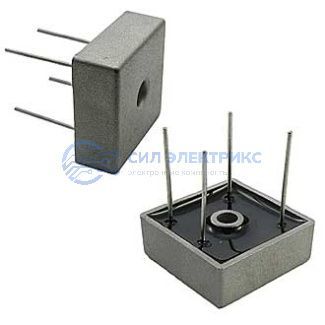 фото Диодный мост KBPC1510W, 15 А, 1000 В, однофазный, корпус плоский