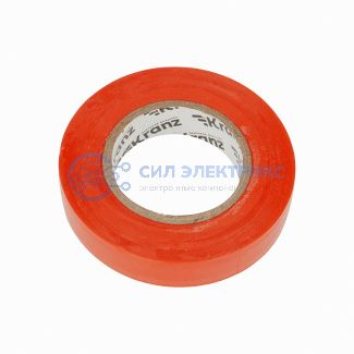фото Изолента ПВХ 0,13х15 мм, 25 м, красная KRANZ