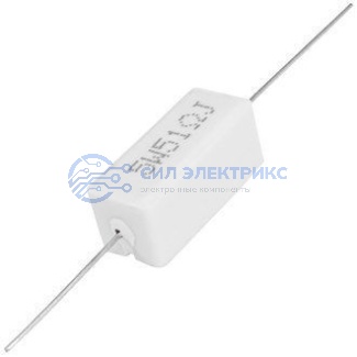 Резистор мощный постоянный RX27-1, 51 Ом, 5 Вт, допуск 5%, серия SQP5 фото Резистор мощный постоянный RX27-1, 51 Ом, 5 Вт, допуск 5%, серия SQP5