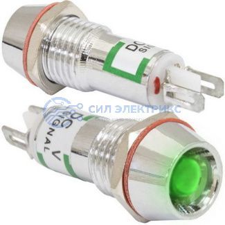 фото Светодиодный индикатор (лампа) L-615-G 3v (8mm)