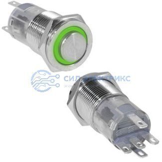 фото Кнопка антивандальная LAS2GQPH-11E/G/N on-(on)