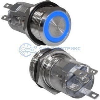 фото Кнопка антивандальная LAS2GQF-11E/B/N on-(on)