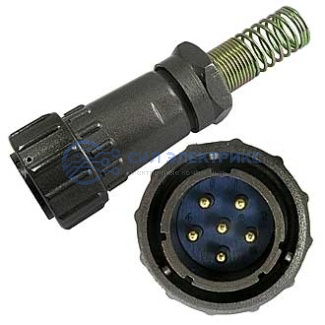 фото Блочная вилка (быстроразъёмная) FQ24-6pin TJ-12
