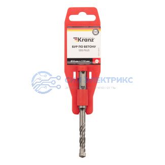 фото Бур по бетону 8x110x50 мм SDS PLUS Kranz