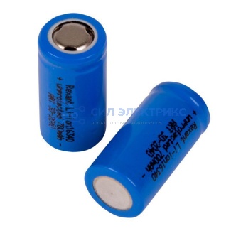 Аккумулятор Li-ion 16340 3.7V 700 mAH 10 шт. REXANT фото Аккумулятор Li-ion 16340 3.7V 700 mAH 10 шт. REXANT