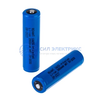 Аккумулятор Li-ion 18650 3.7V 2800 mAH с платой защиты, 10 шт. REXANT фото Аккумулятор Li-ion 18650 3.7V 2800 mAH с платой защиты, 10 шт. REXANT