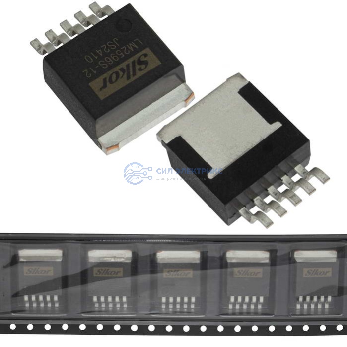 Микросхема питания LM2596S-12, 12V, 3A, корпус TO-220, от -40°C до +125°C фото Микросхема питания LM2596S-12, 12V, 3A, корпус TO-220, от -40°C до +125°C