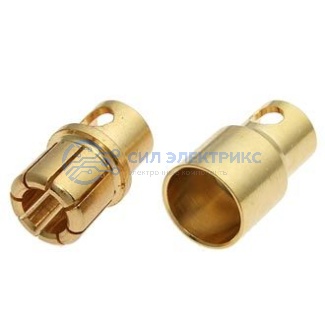 Силовой разъем Plug 8.0 M+F фото Силовой разъем Plug 8.0 M+F
