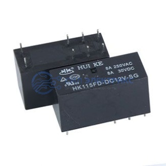 Реле HK115FD-DC12V-SG HKE, 12VDC, 5A, тип контактов: нормально открытый (NO), сила удержания: 90 г, рабочая температура: -40°C до +85°C фото Реле HK115FD-DC12V-SG HKE, 12VDC, 5A, тип контактов: нормально открытый (NO), сила удержания: 90 г, рабочая температура: -40°C до +85°C
