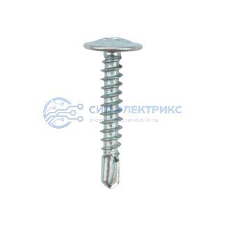 Саморез с прессшайбой ПШС сверло 4,2х25, короб (200 шт/уп) KRANZ фото Саморез с прессшайбой ПШС сверло 4,2х25, короб (200 шт/уп) KRANZ