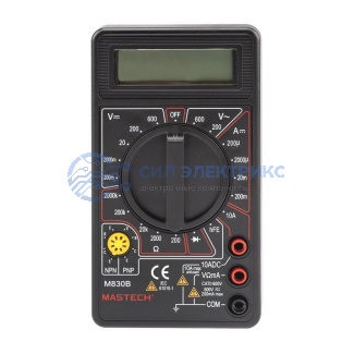 Портативный мультиметр M830B MASTECH фото Портативный мультиметр M830B MASTECH