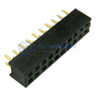 фото Гнездо для плат PBD2-20 (PBD2-2x10) 2.00 mm
