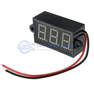 фото Прибор цифровой 3.5-30VDC red IP68 (24x42mm )