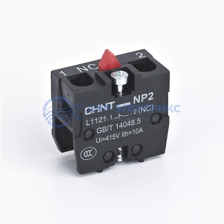 фото Блок контактный для кнопочного поста NP2 NP2-L1121 1НЗ (R)
