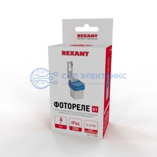 фото Фотореле 01 5-15 Лк 6 А IP44 REXANT