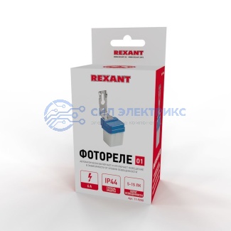 фото Фотореле 01 5-15 Лк 6 А IP44 REXANT
