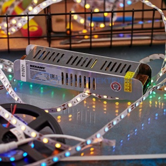 фото Источник питания компактный 12V, 120W с разъемами под винт (IP20)