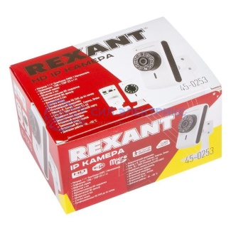фото Видеокамера IP 1.0Мп (720P), объектив 2.8 мм., ИК до 15 м. REXANT