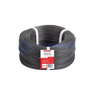 фото Провод ПГВА REXANT 1х1.50 мм², Cu, черный, бухта 200 м