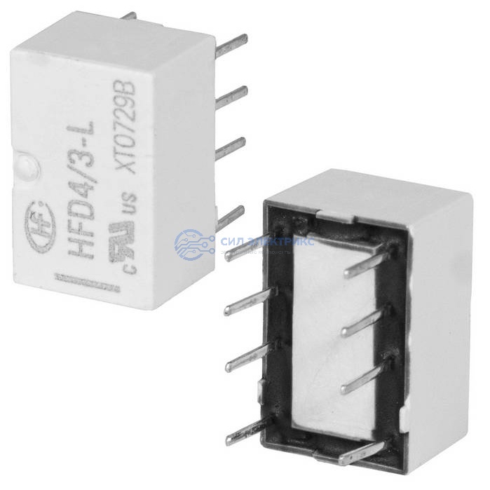Реле HFD4/3-L, 3VDC, 2A, тип контактов: переключающий (SPDT), сила удержания: 85 г, рабочая температура: -40°C до +85°C фото Реле HFD4/3-L, 3VDC, 2A, тип контактов: переключающий (SPDT), сила удержания: 85 г, рабочая температура: -40°C до +85°C