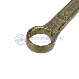 фото Ключ комбинированный 12мм, желтый цинк REXANT