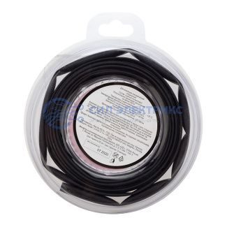 Трубка термоусаживаемая ТУТ нг 6,0/3,0мм, черная, ролик 2,44м REXANT фото Трубка термоусаживаемая ТУТ нг 6,0/3,0мм, черная, ролик 2,44м REXANT