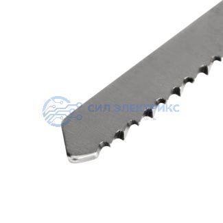 Пилка для электролобзика 100 мм 10 з/д 4-30 мм обр. зуб. T101BR (2 шт./уп.) (дерево) Kranz фото Пилка для электролобзика 100 мм 10 з/д 4-30 мм обр. зуб. T101BR (2 шт./уп.) (дерево) Kranz