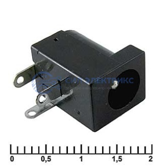 фото Разъём питания штырьковый TJ-002 2.0mm